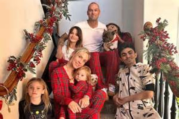 Brian Austin Green & Sharna Burgess Step Out For Family Night With His 3 Kids Noah, 8, Bodhi, 7, & Journey, 5