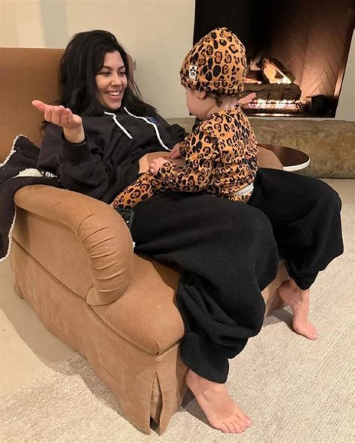 Kourtney Kardashian Says Baby Mason Cries When Aunty Kim Leaves The Room!