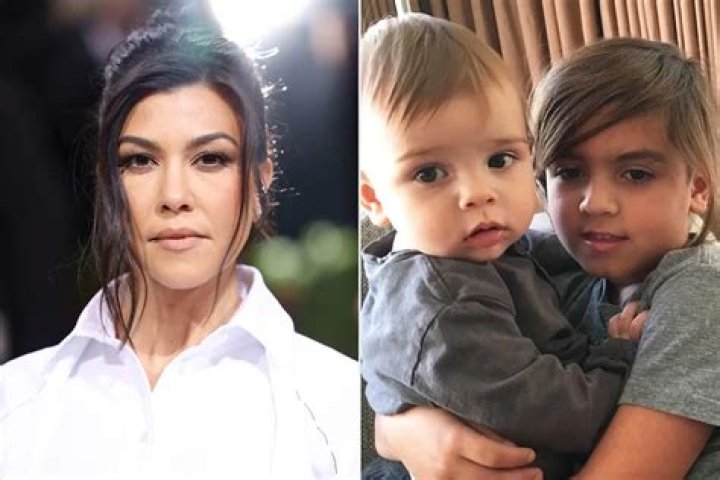 Kourtney Kardashian & Son Reign, 5, Head To Kanye West’s Warehouse With Blink 182’s Travis Barker