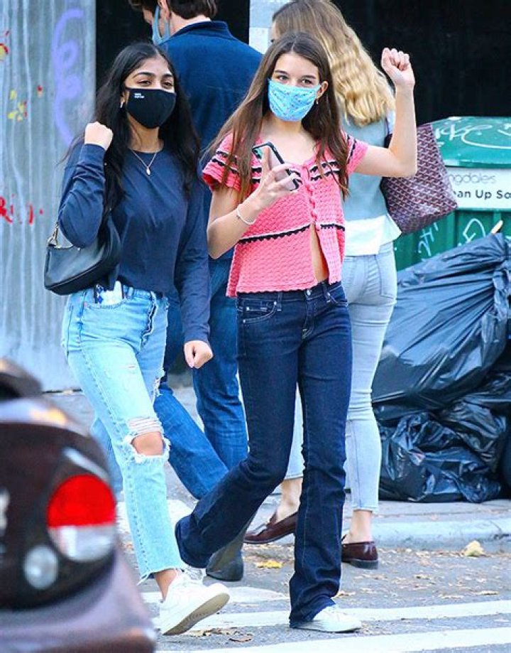 Suri Cruise, 14 & Friends Cheer For Joe Biden’s Win On The Streets Of NYC After Historic Election
