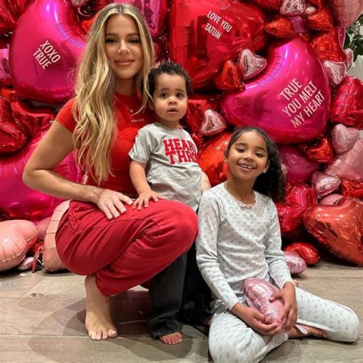 True Thompson, 3, Is So Cute In Sequin Dress As She Snuggles Up To Khloe Kardashian & Santa – Photos